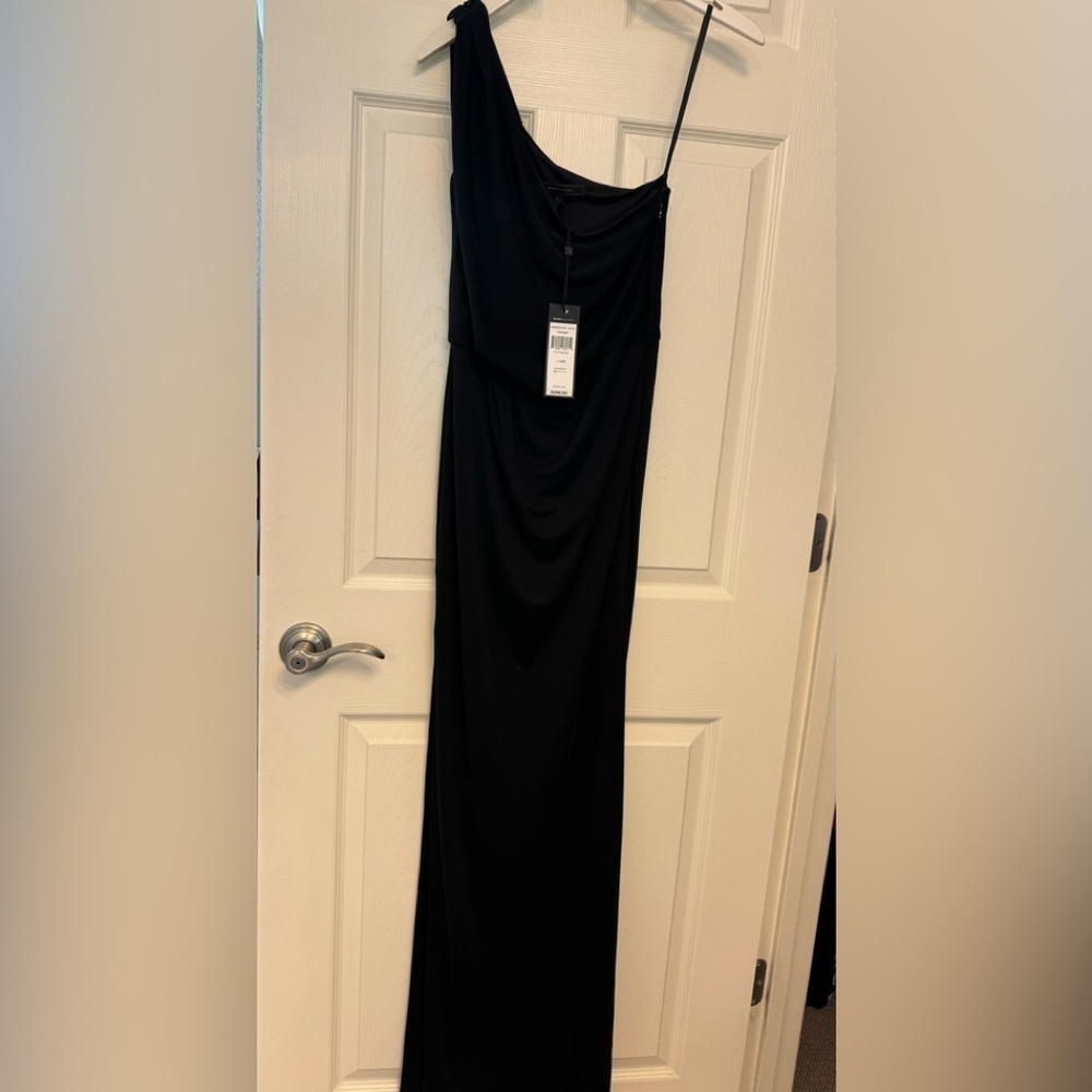 New - Snejana One Shoulder Evening Gown - Picture 6 of 8
